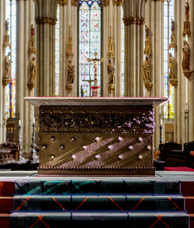 Hohe Domkirche Köln, Dombauhütte; Foto: J. Rumbach